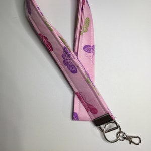 Butterfly Lanyard With Swivel Clip
