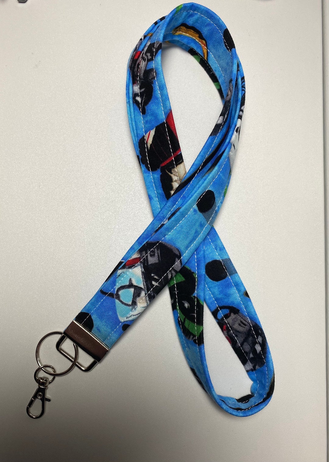 Hockey Lanyard With Swivel Clip Etsy