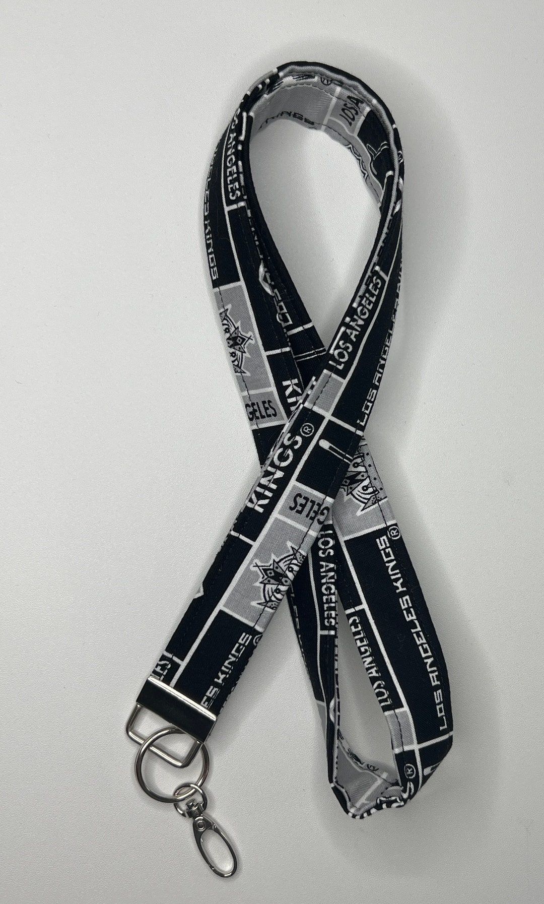 Los Angeles Hockey Lanyard With Swivel Clip Etsy UK