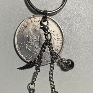 Replica Coin Sleutelhanger met afneembare sieraden