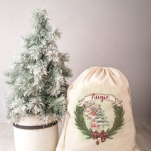 IN STOCK! Fir Delight Christmas Santa Sack | Large Size! | Personalised Gift Sack | Limited! | Nutcracker | Mouse | Ballerina | Prince