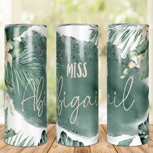 Tropical Boho | Skinny Tumbler | 20oz