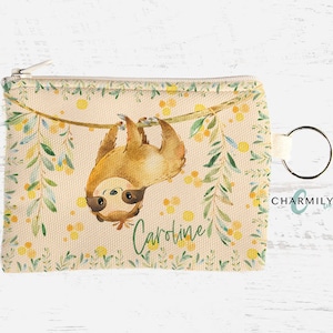 Sloth Coin Purse | Personalised | Non-Personalised