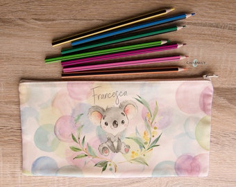 Koala Pencil Case | Australian Animal | Personalise with your name!