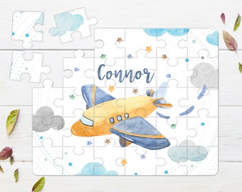 Plane | 30 Piece Wood Puzzle | A4 | Personalised | Non-Personalised