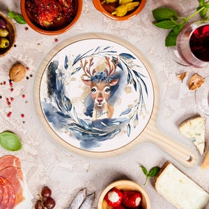 Reindeer | Christmas Cheeseboard | Personalised | Non-Personalised