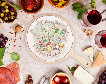 Eucalyptus Tree with Australian Animals | Christmas Eve Cheeseboard | Personalised For Santa