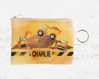 Construction Coin Purse | Personalised | Non-Personalised