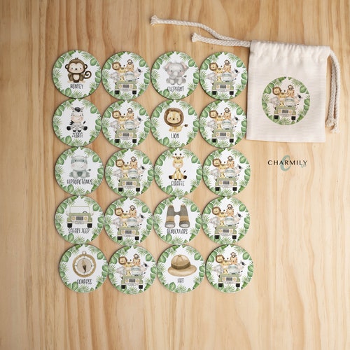 Memory Game Aussie Animals Wooden - Isalbi