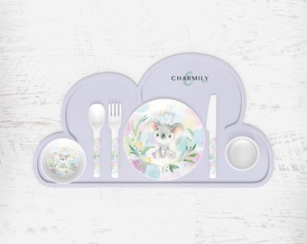 Koala Children's Dinnerware | Dinner Set | Personalised | Melamine | Dinnerware Separates also available!