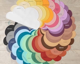 Napperon nuage | Des couleurs exclusives à Charmily & Co !