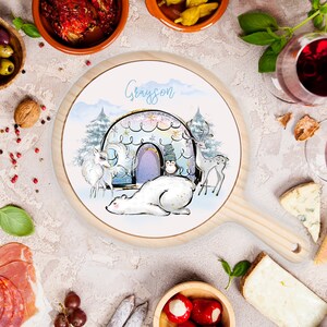 Arctic Christmas | Cheeseboard | Personalised | Non-Personalised