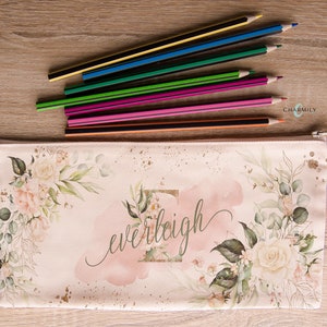 Fairytale Romance Pencil Case | Personalised | Monogram | School + Uni