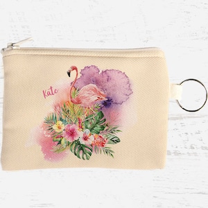 Flamingo Coin Purse | Personalised | Non-Personalised
