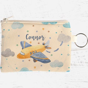Plane Coin Purse | Personalised | Non-Personalised