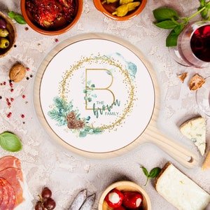 Eucalyptus Wreath | Christmas Cheeseboard | Personalised | Non-Personalised