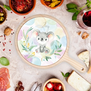 Koala | Cheeseboard | Wood + Ceramic | Personalised!