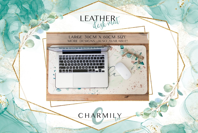 Sloth Leather Desk Mat | 30x60cm - Large Size! | Mouse Pad ...