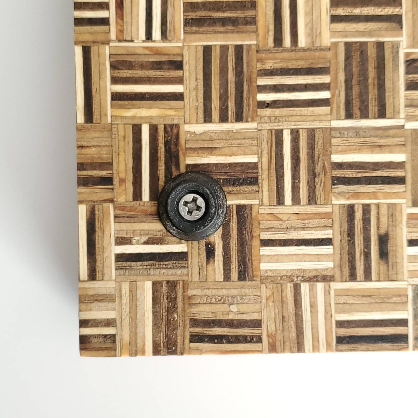 End Grain Plywood Weaving Pattern Cutting Board Etsy