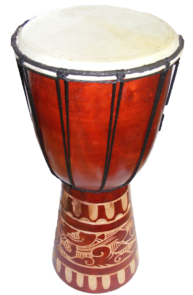 Hand Carved Djembe Drum Sizes 15 Cm to 40 Cm High Etsy