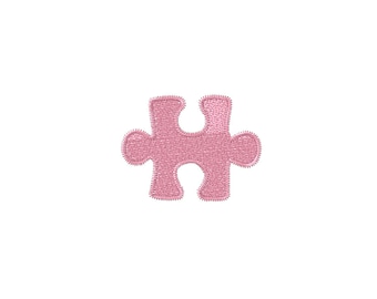 Mini Puzzle Machine Embroidery Design - 4Sizes  - INSTANT DOWNLOAD