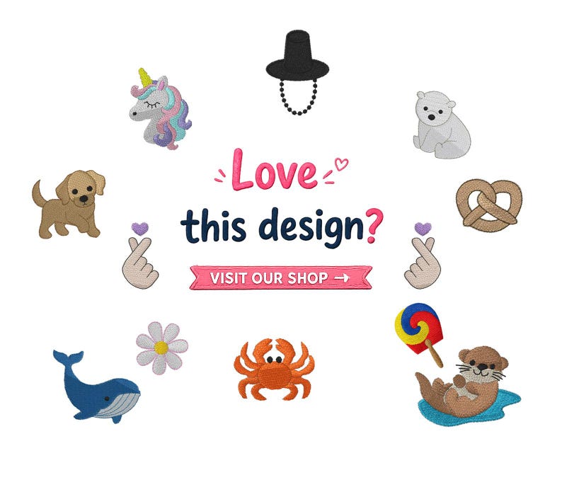 Mini Bow Machine Embroidery Design Set - 4Sizes - INSTANT DOWNLOAD - Embroidery File image 6