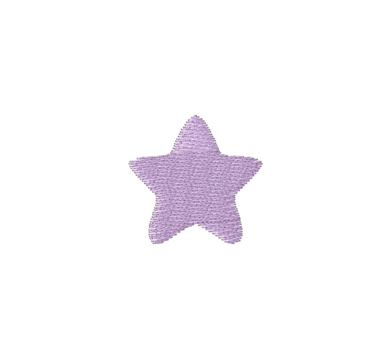 Baby Star R Round Mini Round Stars Machine Embroidery Design - 3designs & 3 Sizes ...