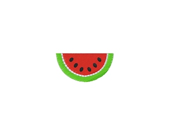 Mini Watermelon Machine Embroidery Design - 4Sizes-INSTANT DOWNLOAD