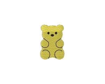 Mini Gummy Bear Machine Embroidery Design - 4Sizes - INSTANT DOWNLOAD - Embroidery File