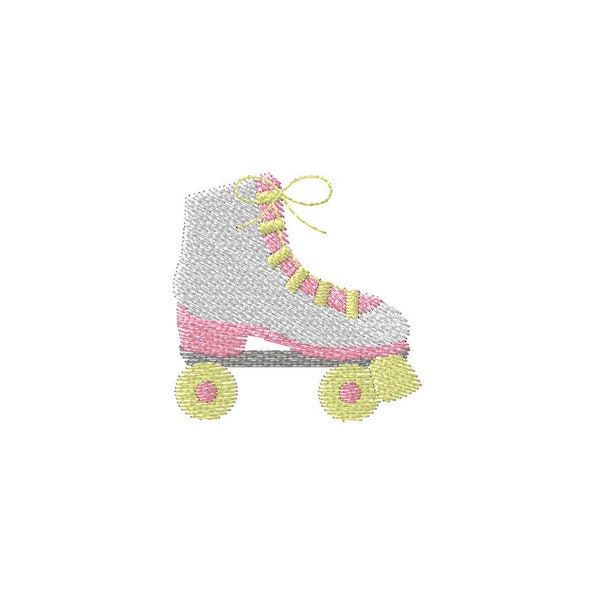 Mini Roller Skate Machine Embroidery Design  - INSTANT DOWNLOAD