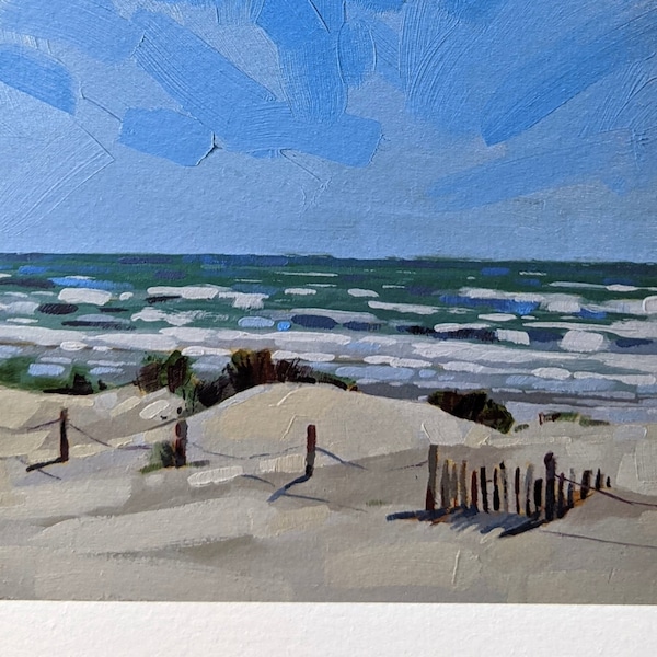 West Wittering Beach West Sussex Giclee Art Print