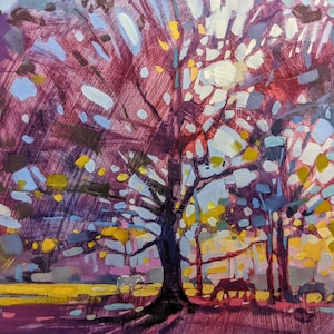 New Forest Ponies, Hampshire - Giclee Art Print