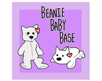 Fursona Beanie Baby Base | Furry Anthro OC | PTU Line Art