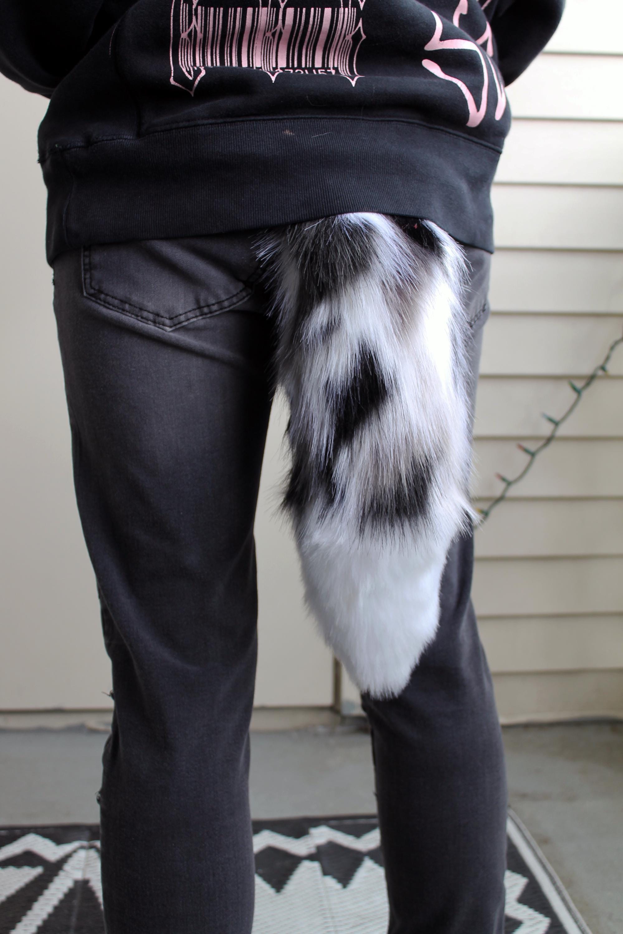 Marble fox tail - Etsy 日本