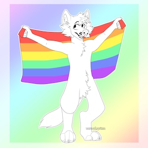 Furry Pride Flag Base