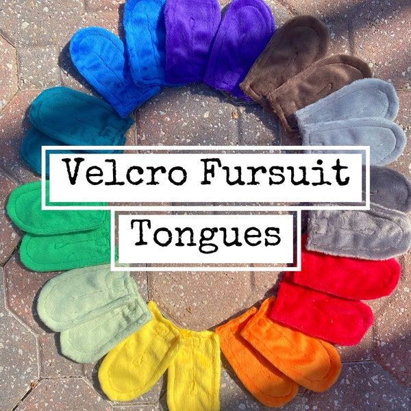 Velcro Fursuit Tongues