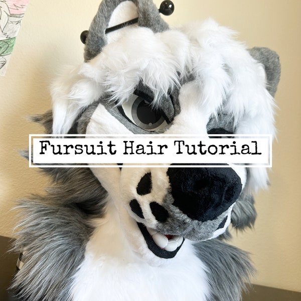 Fursuit Head Hair Tutorial