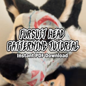 Fursuit Head Patterning and Taping Tutorial