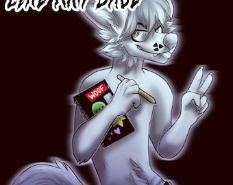 Base de arte lineal para artistas furry