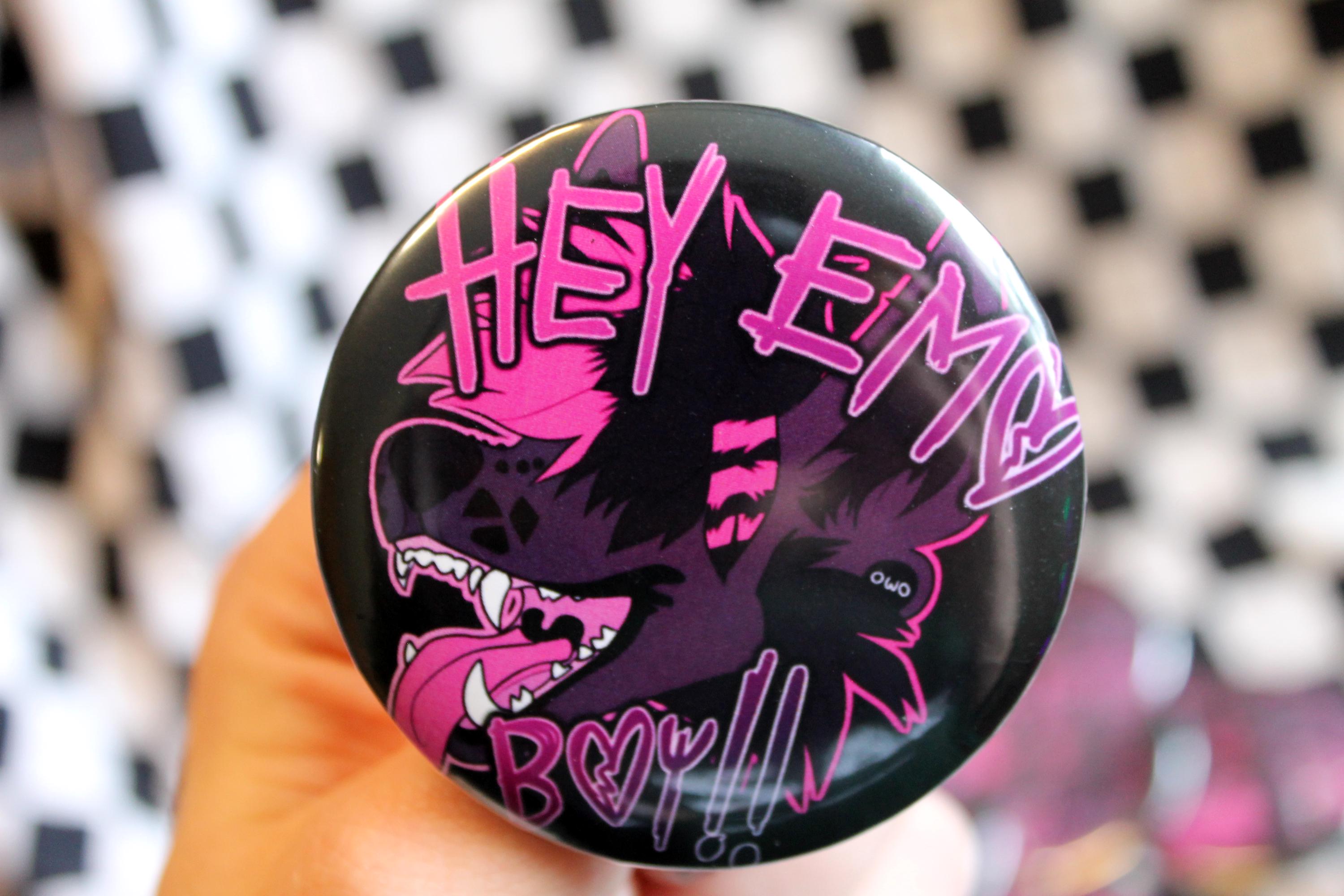 Emo Brooch - Etsy display picture 2