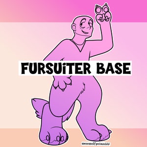 Dessin au trait Fursuiter Fursona France