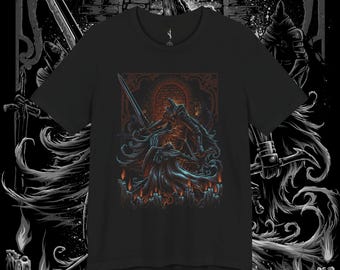 Undead Legion Video Game Inspired Shirt — Dark Fantasy Gamer Tee, Unisex Graphic T-Shirt