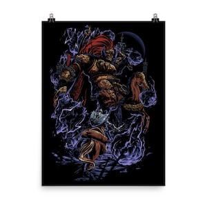 Mindless Beast — Videospiel Poster, Wandkunst, Gaming Poster, Spielzimmer Dekor, Gaming Drucke