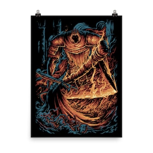 Der alte Freund — Videospiel Poster, Gaming Poster, Spielzimmer Dekor, Gaming Drucke, Wandkunst