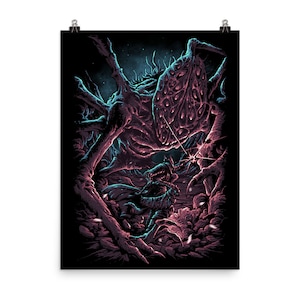 Into Nightmare — Video Game Poster, Gaming Poster, Game Room Decor, Gaming Prints, Wall Art