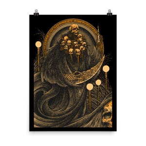 Hollow Soul  — Video Game Poster, Gaming Poster, Game Room Decor, Gaming Prints, Wall Art