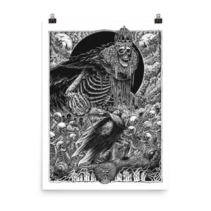 Into Darkness — Video Game Poster, Gaming Poster, Game Room Decor, Gaming Prints, Wall Art