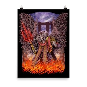 Bloodmage — Video Game Poster, Gaming Poster, Game Room Decor, Gaming Prints, Wall Art