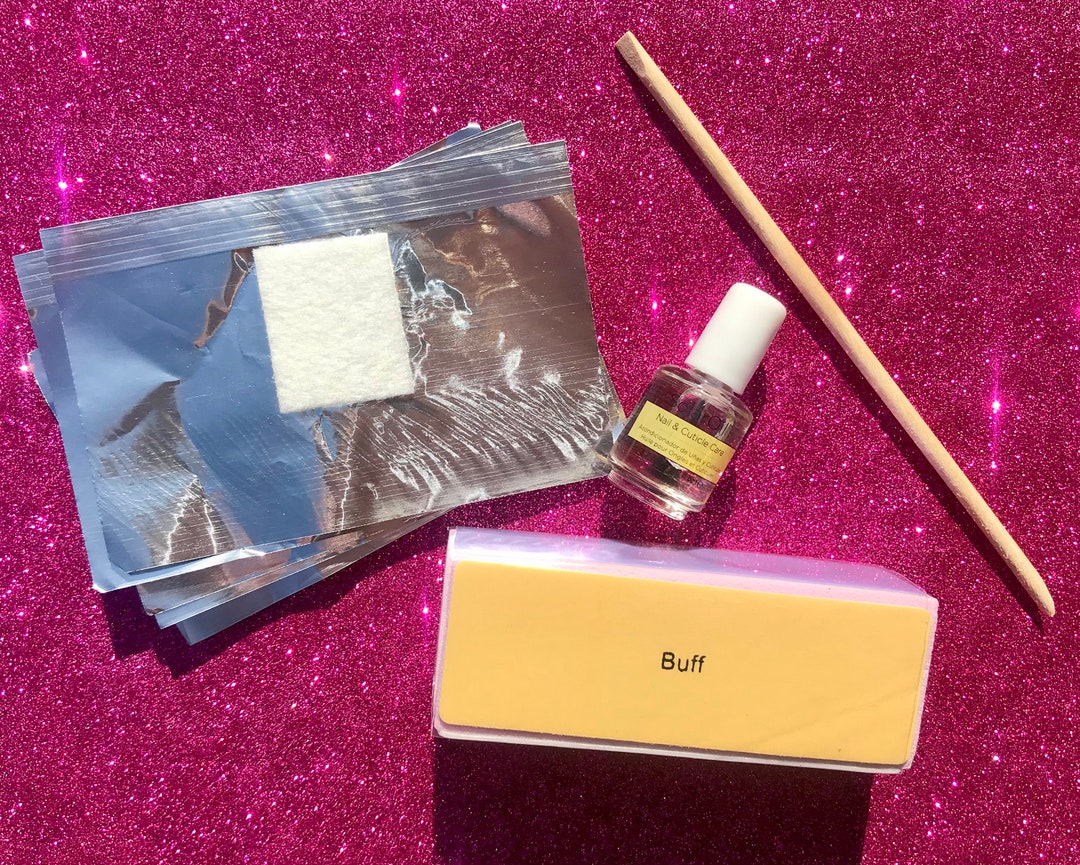 DIY Gel Polish Removal Kit Set at Home Quarantine Isolation Etsy