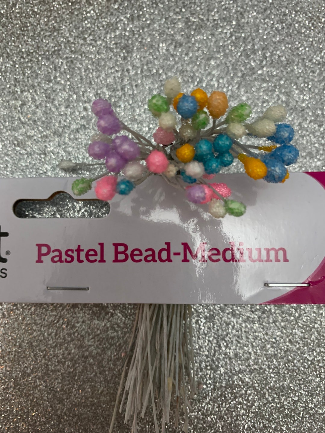 Heartfelt Creations 60 Pastel Bead Medium Stamens 6 Each Etsy Sweden